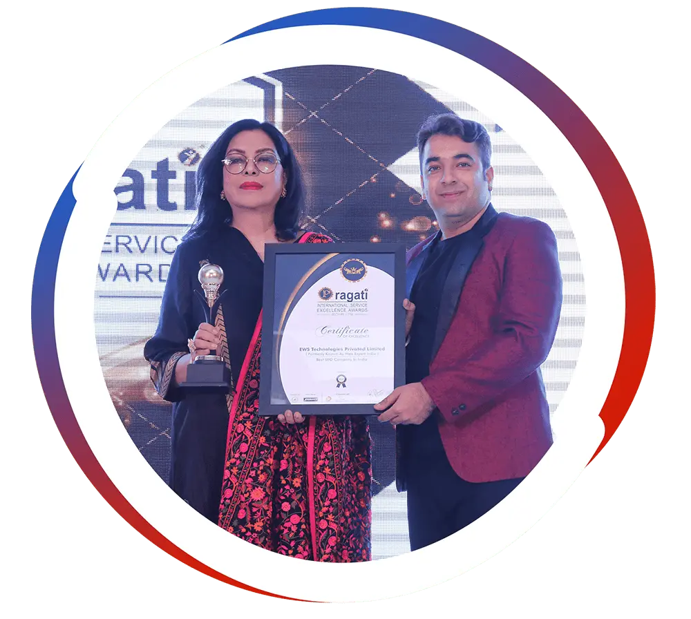 Awarded As Best Google Promotion Company in Delhi